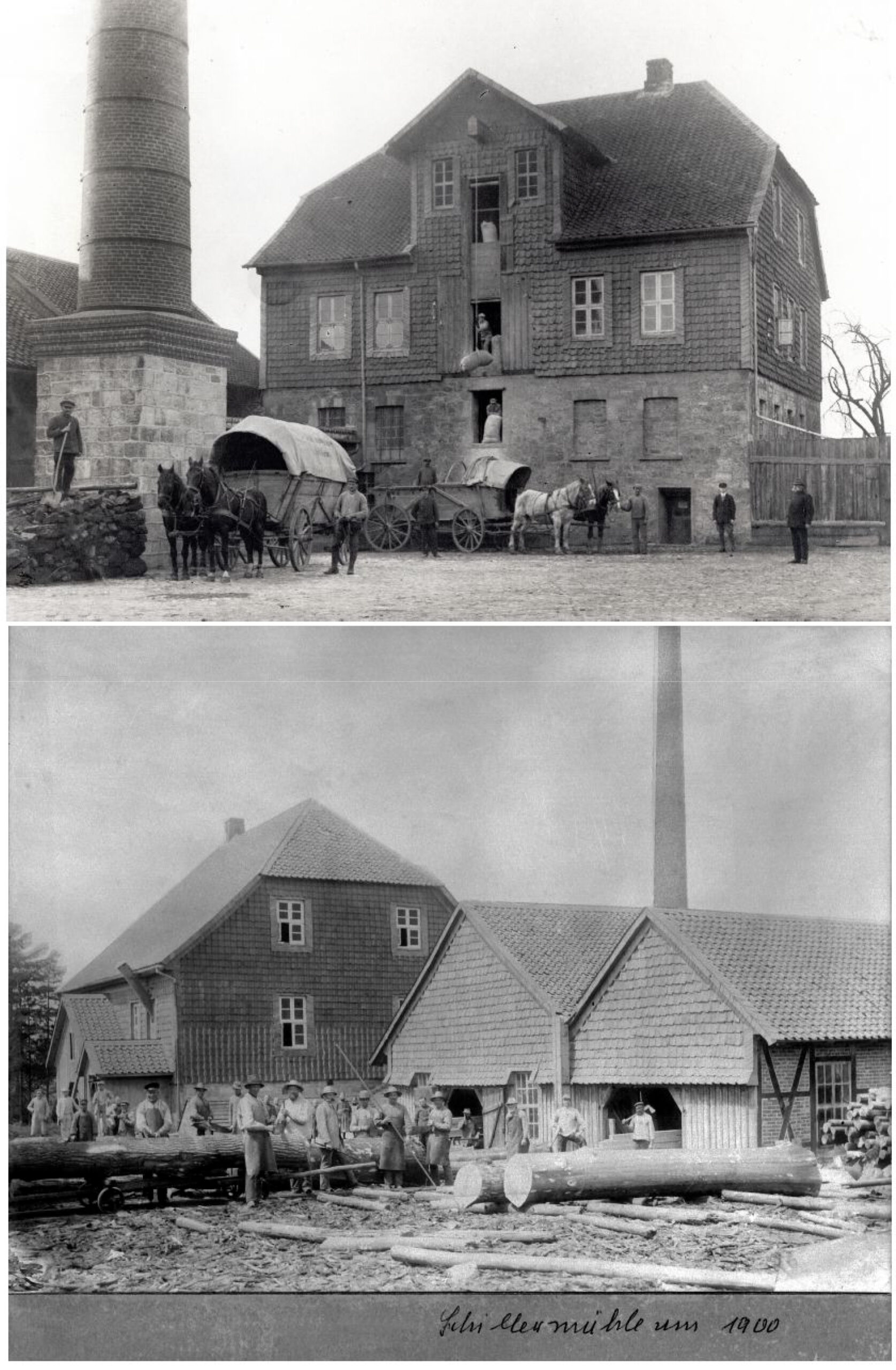 Korn- und Sägemühle historisch